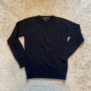 French connection black sweater